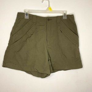 Royal Robbins Shorts Nylon Green Pockets Hiking Outdoors Active Women’s 10